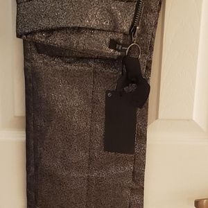 SILVER GLITTER  PANTS